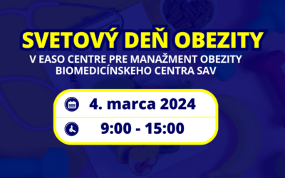 Pozvánka na Svetový deň obezity v BMC SAV